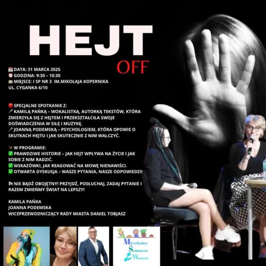 HEJT OFF - Zaproszenie na panel dyskusyjny